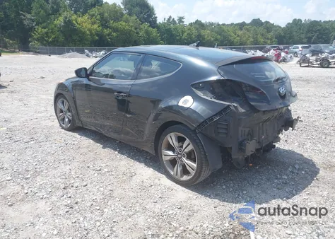 2012 Hyundai Veloster Base W/Red/Black z USA, uszkodzony, nr VIN KMHTC6AD7CU067048
